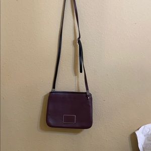 Marc by Marc Jacobs Burgundy Leather Crossbody Bag